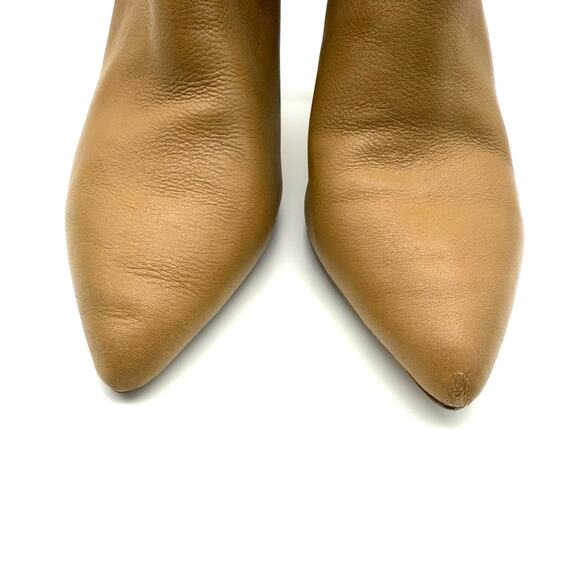 Paige Camille Leather Boot Tan Size 8.5 - Picture 3 of 16